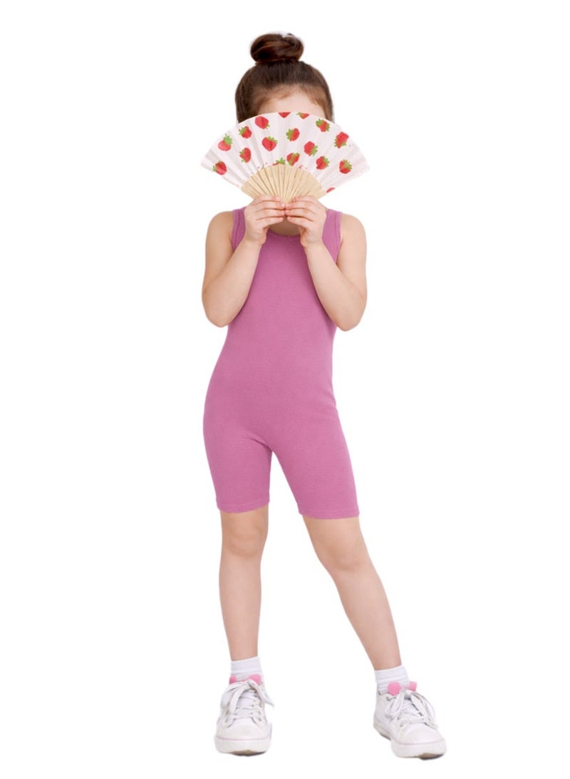 Nileton Sports Jumpsuits for kids & Teens  - Shorts Bodysuit tight Fitting - Stretchy Comfortable Jumpsuit underpants for Girls - Image 2